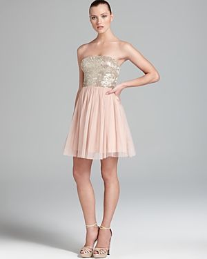 Aidan Mattox Party Dress - Strapless Sequin dress.jpg